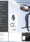S5B classic handheld gimbal intelligent orthogonal three-axis anti shake phone stabilizer phone gimbal