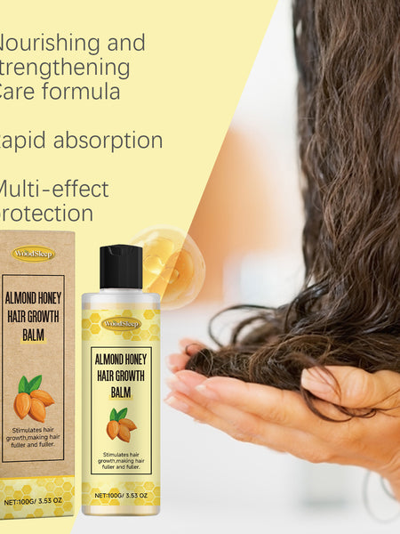 WoodSleep Almond Honey Hair Care Cream Nourishes And Protects Scalp, Plump And Smooth Hair