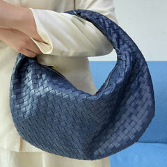 Large size women's woven bag large capacity hand-held armpit bag women's bag
