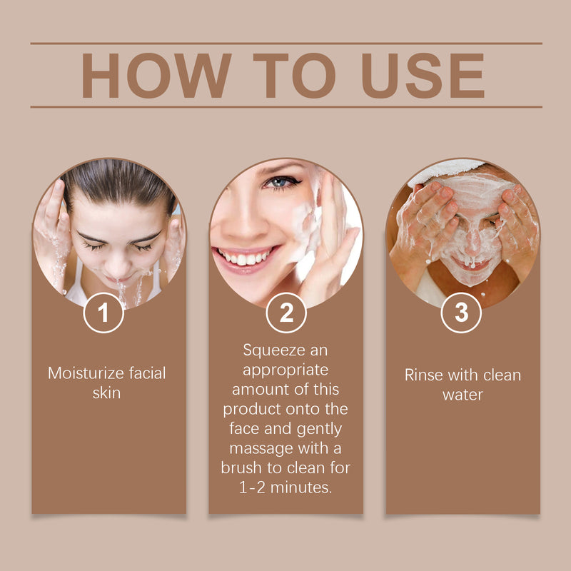 West&Month Coconut Foam Cleanser Gentle Pore Cleanser Refreshing Moist Cleanser