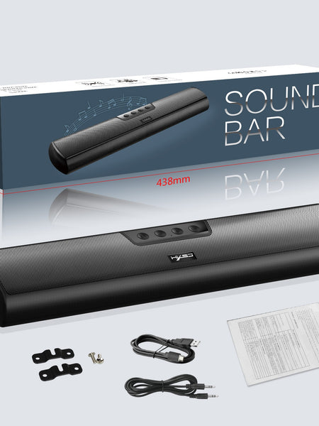 Home Bluetooth 5.0 Speaker Extended Edition Desktop Wall mounted Wireless Speaker Bass Cannon Speaker Supports USB TF