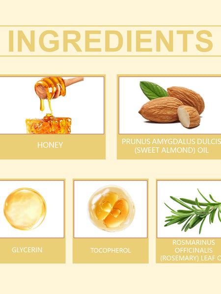 WoodSleep Almond Honey Hair Care Cream Nourishes And Protects Scalp, Plump And Smooth Hair