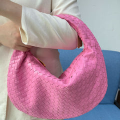 Large size women's woven bag large capacity hand-held armpit bag women's bag