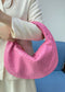 Large size women's woven bag large capacity hand-held armpit bag women's bag