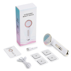 EMS Body Sculpting Device with 5 Modes, Rechargeable Far Infrared & Ultrasonic Fat Burning Slimming Beauty Instrument