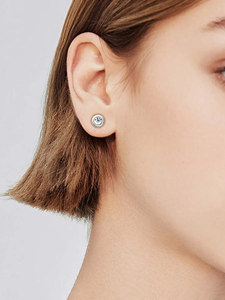 Moissanite 925 Sterling Silver Stud Earrings