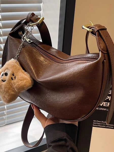 Trendy and popular shoulder bag, crossbody bag, dumpling bag