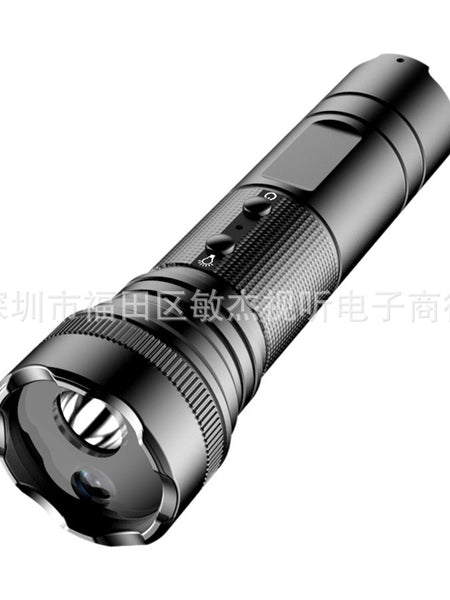 DV4000 Strong Light Flashlight Driving and Cycling Helmet Recorder 120 degree 4K HD Waterproof Camera Guide