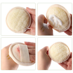 Oil free sponge gourd bath makeup remover
