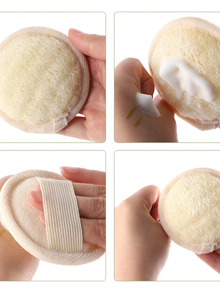 Oil free sponge gourd bath makeup remover