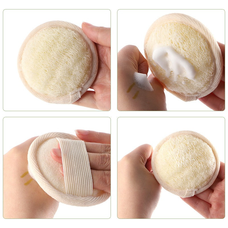Oil free sponge gourd bath makeup remover