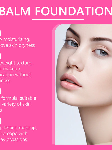 zephoco Moisturizing Foundation, Light, Moisturizing And Moisturizing Skin, Concealer Clear Oil And Dry Skin