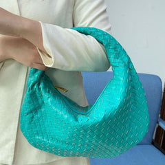 Large size women's woven bag large capacity hand-held armpit bag women's bag