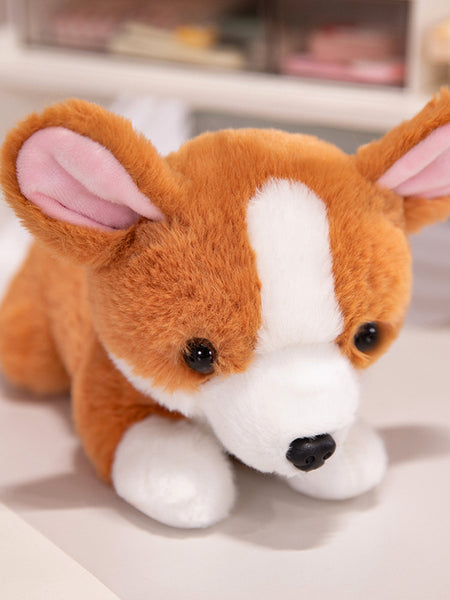 Heavy Particle Small Size Dog Lying Husky Plush Toy Doll Claw Machine Stuffed Animal Children's Birthday Gift