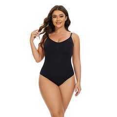 Non steel ring one-piece bra three-dimensional chest support body shaping and abdominal compression
