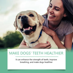 Yegbong Tooth Cleaning Powder For Dogs, A Gentle Formula To Freshen Breath And Protect Pet Oral Health Cleaning Powder