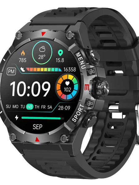 TG02 Outdoor Smart Watch GPS Positioning Altitude Pressure Compass Heart Rate Bluetooth Call Sports Watch