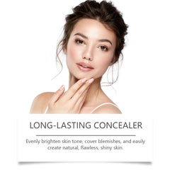 Jaysuing Warm Change Liquid Foundation, Moisturizing Natural Concealer Long Lasting Moisture Without Dehydrating Makeup Bright Warm Change Liquid Foundation