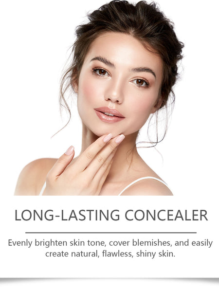 Jaysuing Warm Change Liquid Foundation, Moisturizing Natural Concealer Long Lasting Moisture Without Dehydrating Makeup Bright Warm Change Liquid Foundation