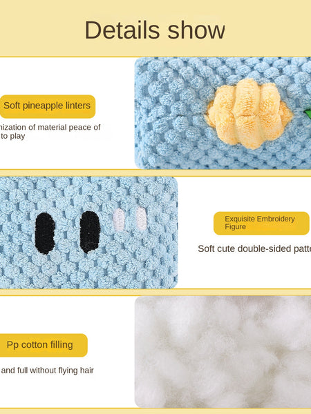 Dog Hammer Toy Self-Entertainment Durable Chew Rope Knot with Sound for Small Dogs, Golden Retriever, Teddy Pet Supplies