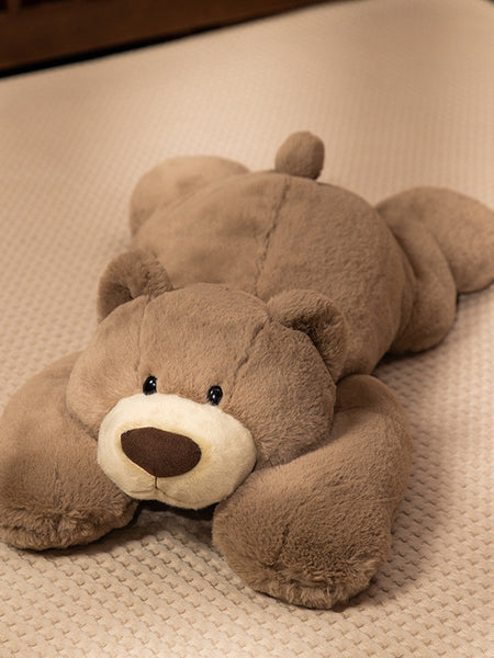 Cute Plush Toy Bear Sleeping Pillow Leg Hug Giant Stuffed Animal Lazy Soft Doll Birthday Gift for Girls