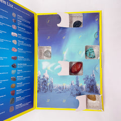 Advent Calendar Rock Blind Box 24-Day Countdown Surprise Mineral Gift Set