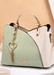 Trendy Handbag Korean Style Color Block Large Capacity Women's Bag Fashion Shoulder Crossbody Bag Wholesale Cross-border Bucket Bag