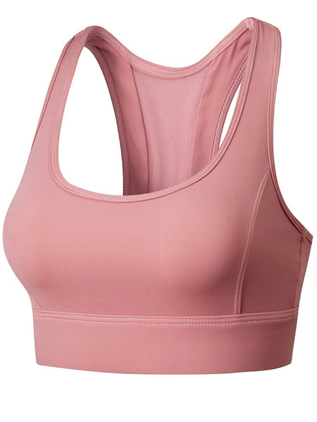 Sports Bra High Impact Support Woman Push-up Sexy Beautiful Back Yoga Padded Crop Top Workout Gym Running Underwear Bra NCLAGEN
