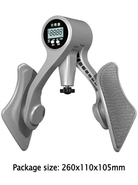 Digital Counter Hip Trainer Leg Trainers Pelvic Floor Muscle Strength Adjustable Leg Exerciser Inner Thigh Fitness Equipment