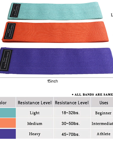 Body shaping squat hip circle yoga fitness tension belt resistance belt stretch belt