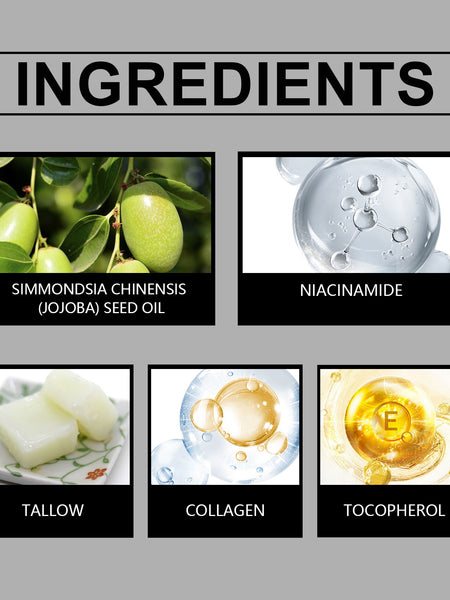 West&Month Men's Facial Butter, Facial Moisturizer Nourishes Men's Facial Moisturizing Cream