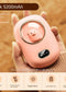 Mini Space Number Display Warm Hand Treasure 2-in-1 Warm Hand Treasure Charging