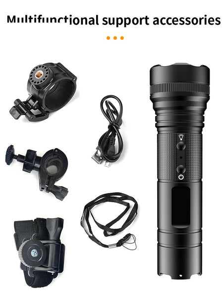 DV4000 Strong Light Flashlight Driving and Cycling Helmet Recorder 120 degree 4K HD Waterproof Camera Guide