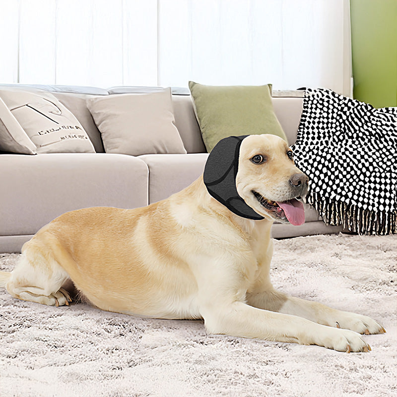 Waterproof Dog Ear Muffs: For Swimming/Grooming, Noise-Cancelling, Calming (Anxiety Relief & Shock Prevention)