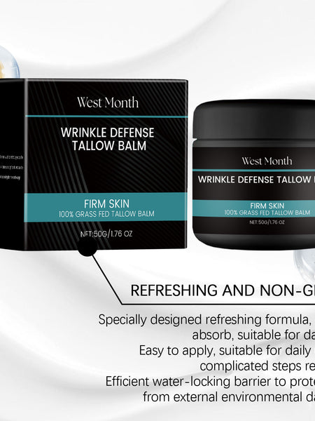 West&Month Men's Facial Butter, Facial Moisturizer Nourishes Men's Facial Moisturizing Cream