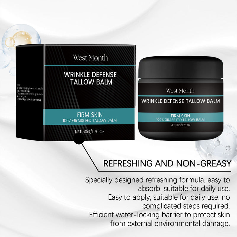 West&Month Men's Facial Butter, Facial Moisturizer Nourishes Men's Facial Moisturizing Cream