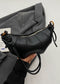 Brown bag women's crossbody bag cow horn bag