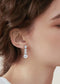 4 Carat Moissanite 925 Sterling Silver Earrings