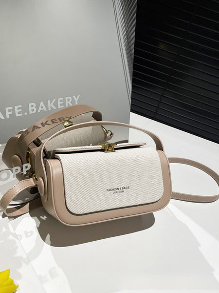 Fashionable Trendy Elegant Small Square Bag Shoulder Crossbody Bag Literary Simple Handbag Luxury Retro Box Bag Wholesale