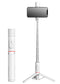 Mobile Phone Bluetooth Selfie Stick with Rotating Fill Light and Hidden Tripod Live Streaming Stand