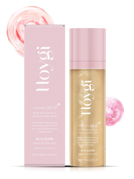 Hoygi Moisturizing Protection Spray, Light Transparent Oil Control Long-Lasting Matte Natural Mist Anti-Rub Protection Spray