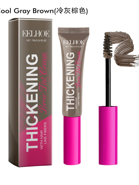 EELHOE Fiber Brow Dye Series, Natural Makeup, Color, Water Resistance And Stereoscopic Eyebrow Makeup