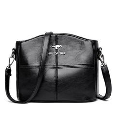 Splicing bag single shoulder crossbody bag