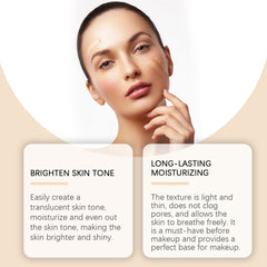 Eelhope Face Cc Cream, Natural Concealer Long-Lasting Moisturizing And Brightening Outdoor Protective Toner Cream