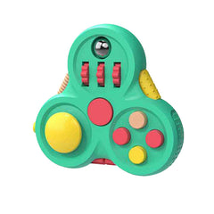 Fidget Pad Stress Relief Handheld Gyroscope Magic Cube Game Controller Finger Toy Creative Decompression Toy
