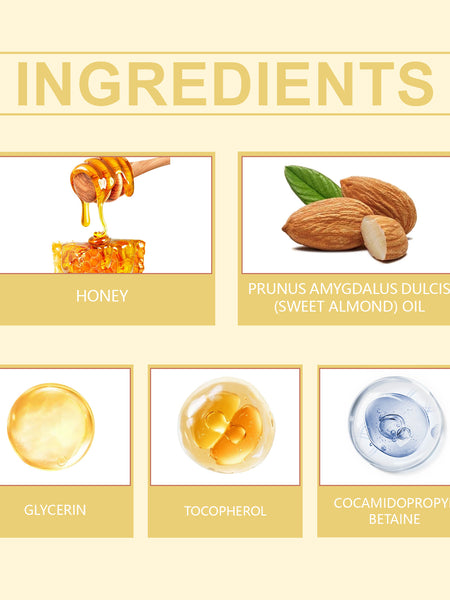 WoodSleep Almond Honey Shampoo Nourishes And Pampers Hair With Softness And Shine