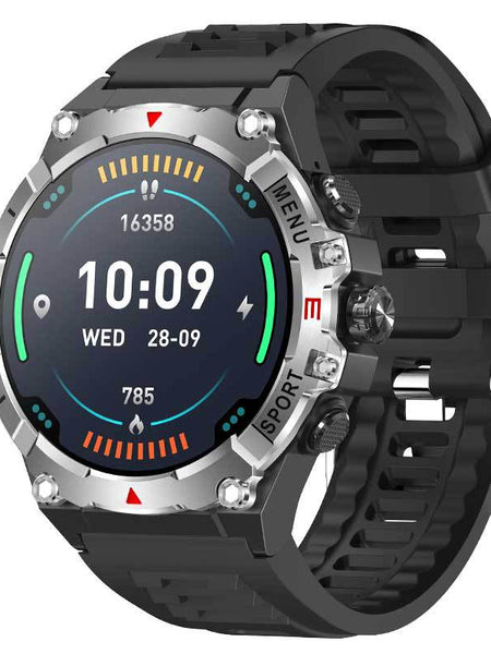 TG02 Outdoor Smart Watch GPS Positioning Altitude Pressure Compass Heart Rate Bluetooth Call Sports Watch