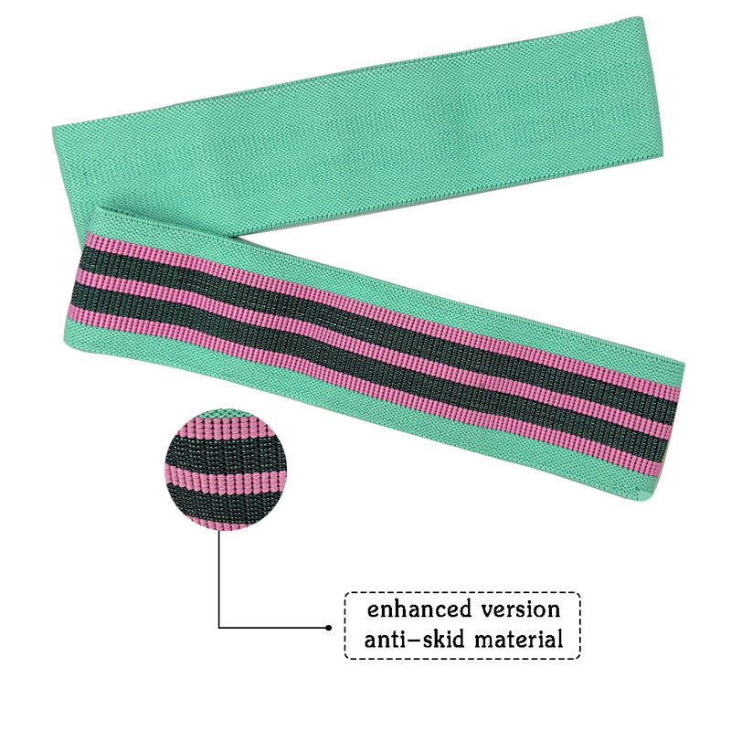 Body shaping squat hip circle yoga fitness tension belt resistance belt stretch belt