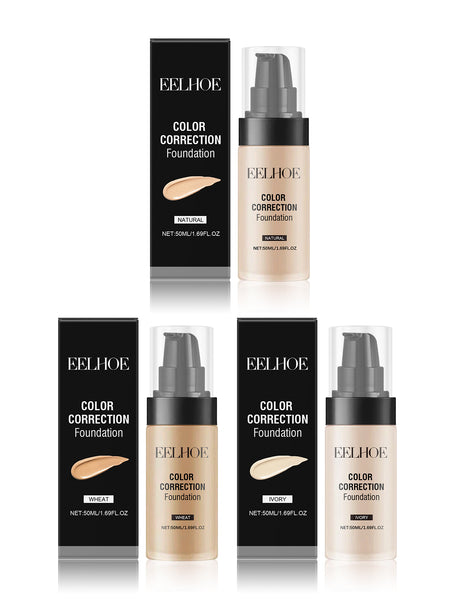 EELHOE Foundation Concealer Mild, Natural, Light, Light And Radiant Skin Tone Hydrating, Long-Lasting And Non-Removable Foundation