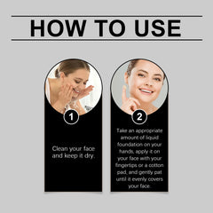 EELHOE Foundation Concealer Mild, Natural, Light, Light And Radiant Skin Tone Hydrating, Long-Lasting And Non-Removable Foundation